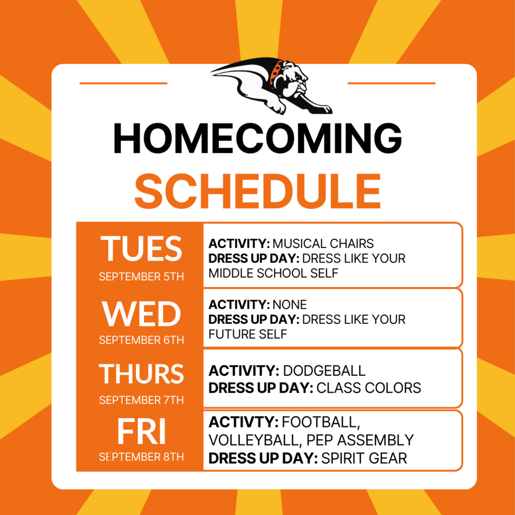 homecoming schedule